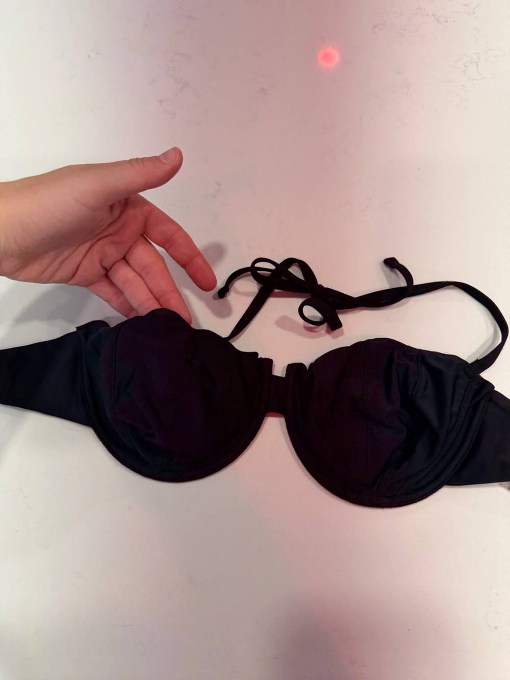 Black Women's Underwire Bikini Top - Classic Swim